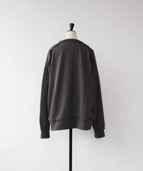 カットオフスウェットトップス