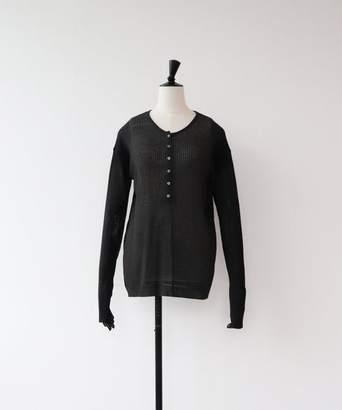 【2025.11 NEW IN】スプレープリント針抜きリブニット