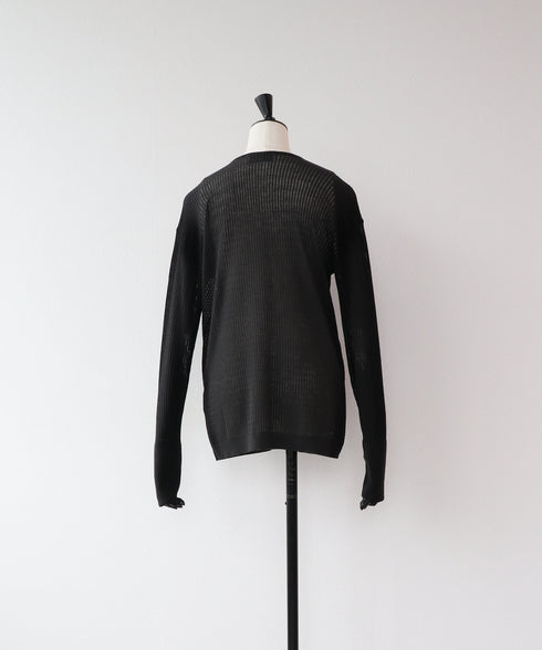 【2025.11 NEW IN】スプレープリント針抜きリブニット