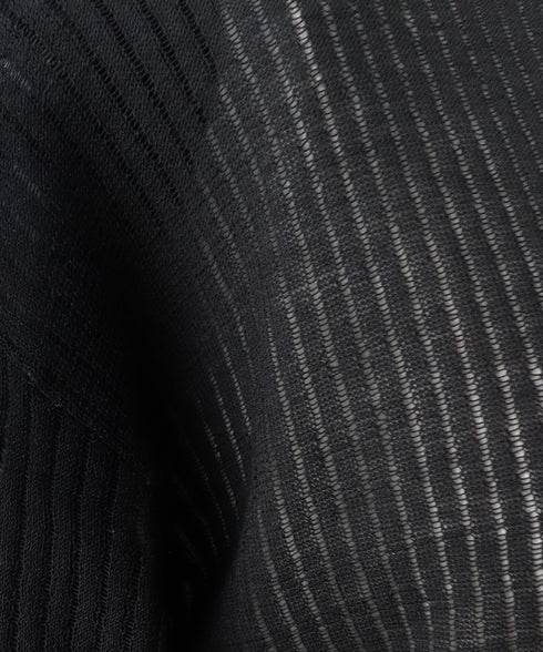 【2025.11 NEW IN】スプレープリント針抜きリブニット