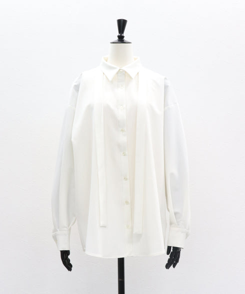 【12.8 InstaLIVE Pickup】ピンストライプ オーバーシャツ