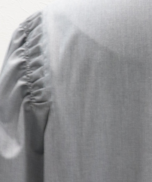 ショルダーギャザー ブラウス