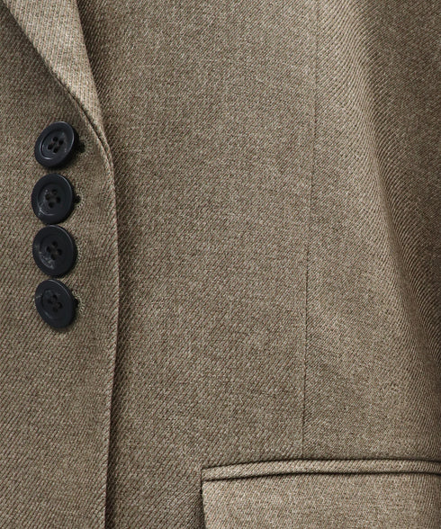 メランジカルゼテーラードジャケット(チェーンなし)