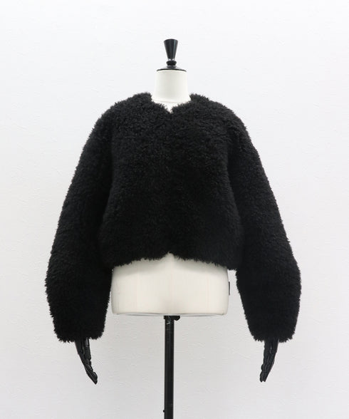 【11.7 InstaLIVE Pickup】チベットラムリバーシブルブルゾン