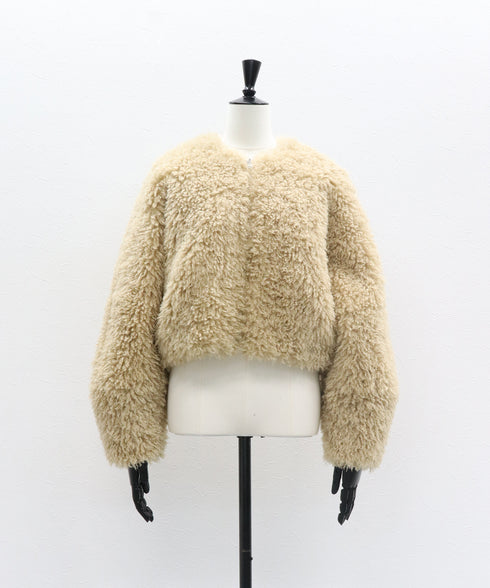 【11.7 InstaLIVE Pickup】チベットラムリバーシブルブルゾン