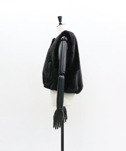 【2025.11 NEW IN】ウールボア・コンパクトジレ