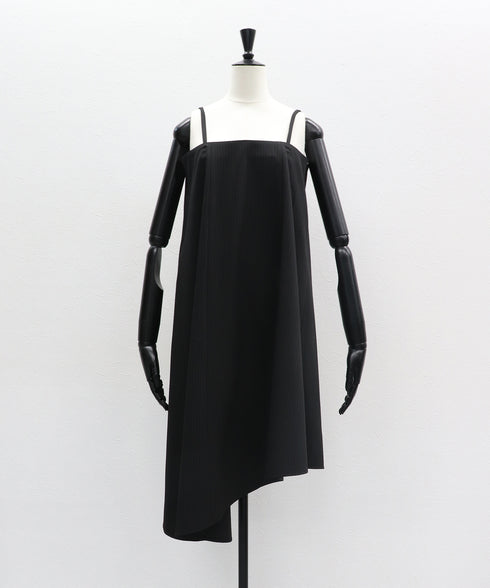 【12.8 InstaLIVE Pickup】ピンストライプ アシンメトリーキャミソール