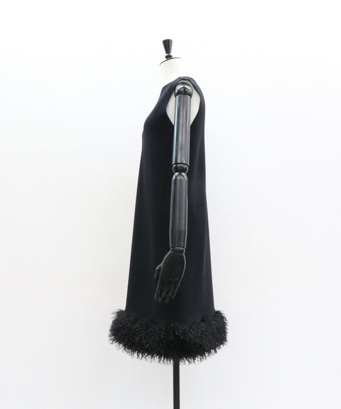 ファートリムニットワンピース