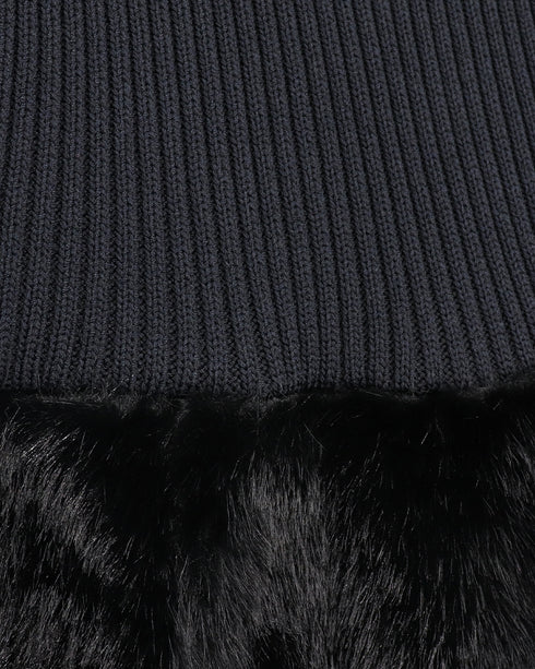 ファースカートキャミドレス