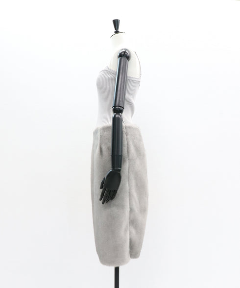 ファースカートキャミドレス