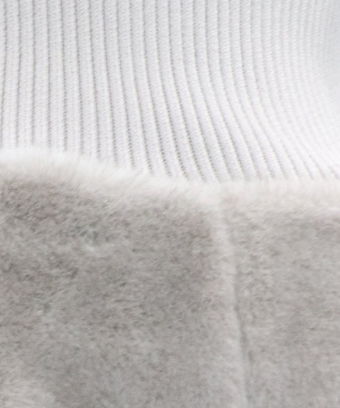 ファースカートキャミドレス