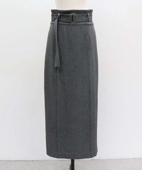 【2025.11 NEW IN】 ベルテッド ストレート スカート