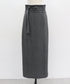 【2025.11 NEW IN】 ベルテッド ストレート スカート
