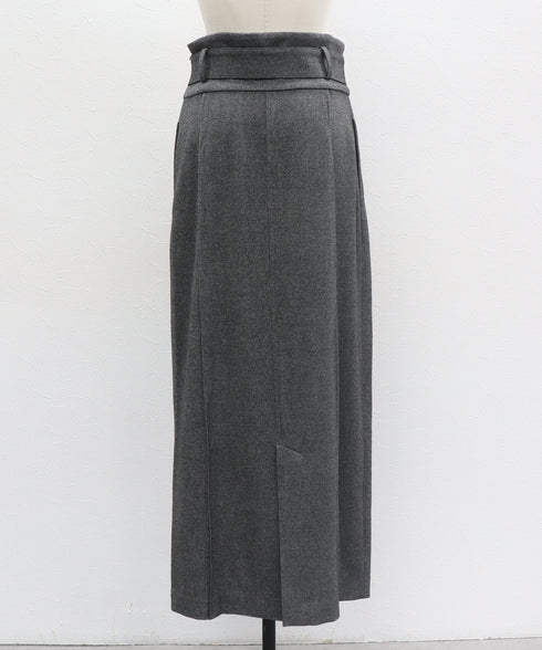 【2025.11 NEW IN】 ベルテッド ストレート スカート