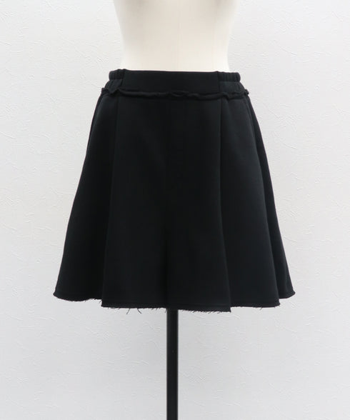 【2025.12 NEW IN】裏起毛裏毛フレアショーパン