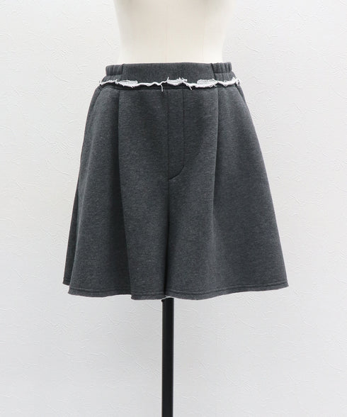 【2025.12 NEW IN】裏起毛裏毛フレアショーパン