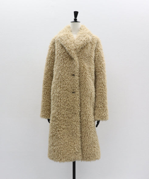 【2025.11 NEW IN】チベットラムフェイクファーコート