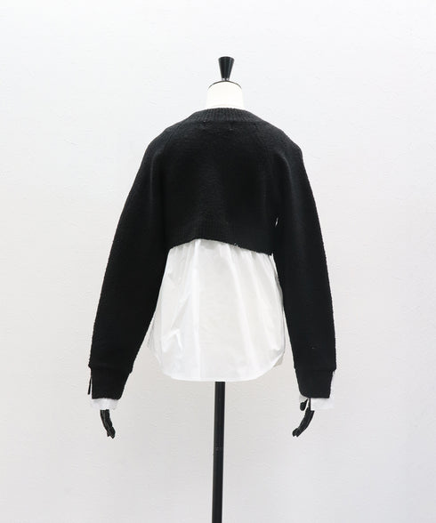 【2025.12 NEW IN】レイヤードヘム ニットトップ