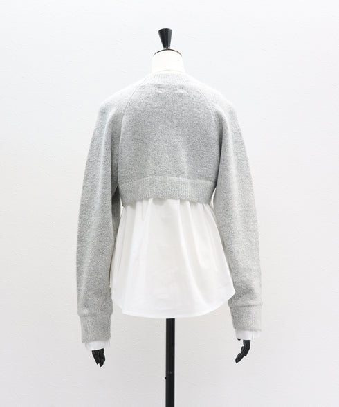 【2025.12 NEW IN】レイヤードヘム ニットトップ