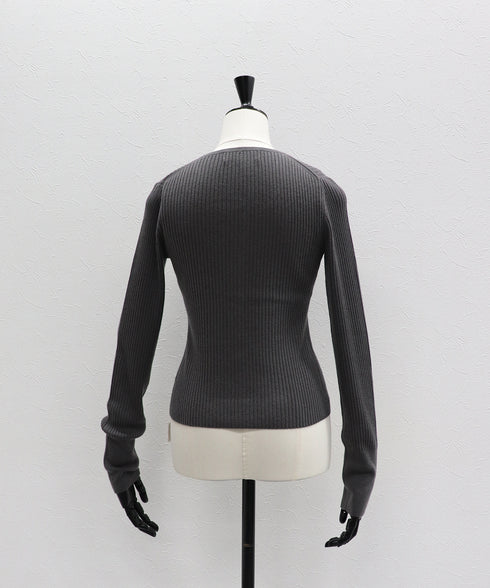 ハイゲージリブカーデ