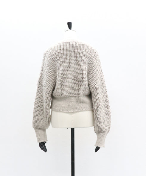 【2025.11 NEW IN】バルキーハンドニットカーデ
