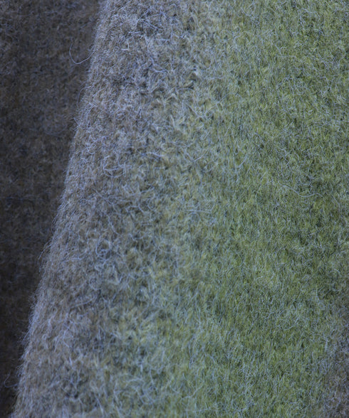 スプレープリントボリュームカーディガン