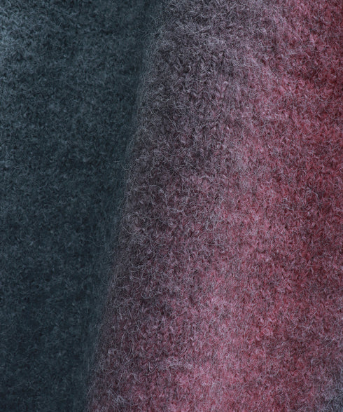 スプレープリントボリュームカーディガン