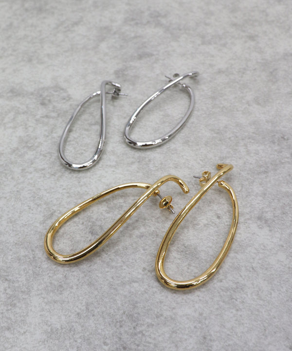 フックカーブピアス