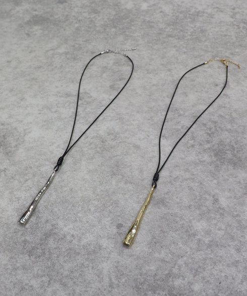 【2025.11 NEW IN】レザースティックネックレス
