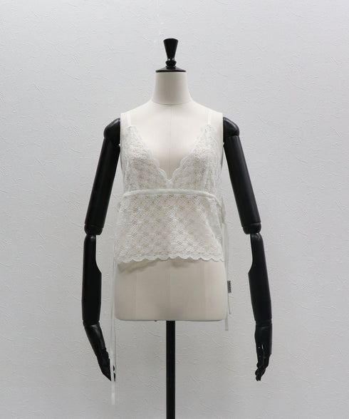 シアーレースキャミソール