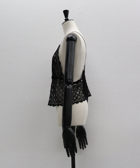 シアーレースキャミソール