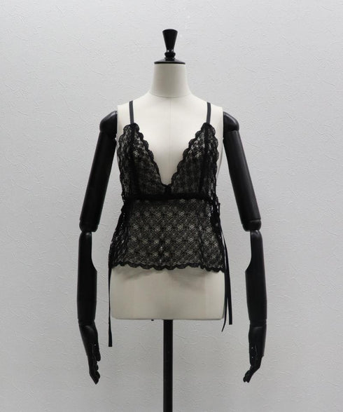 シアーレースキャミソール