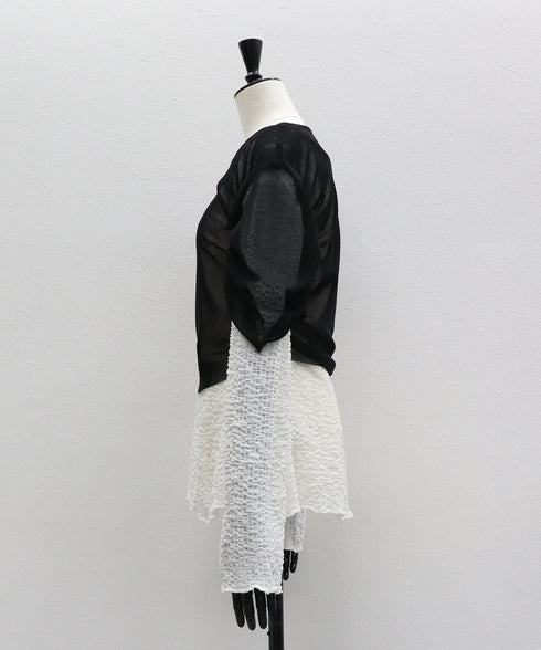 レイヤードルックブラウス