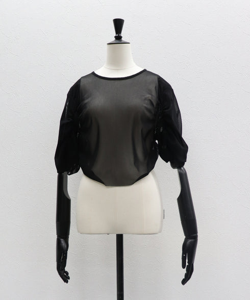 レイヤードルックブラウス