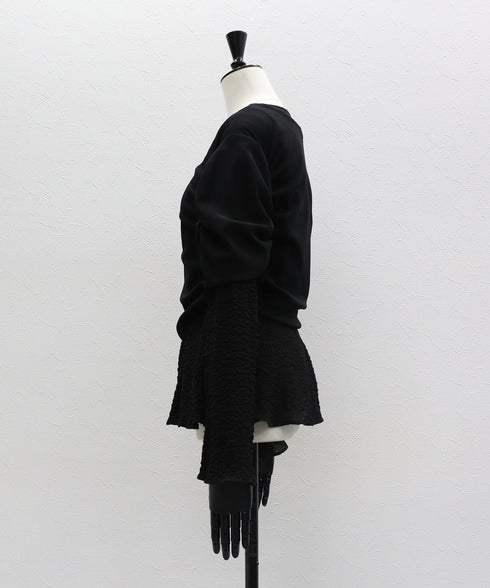 レイヤードルックブラウス