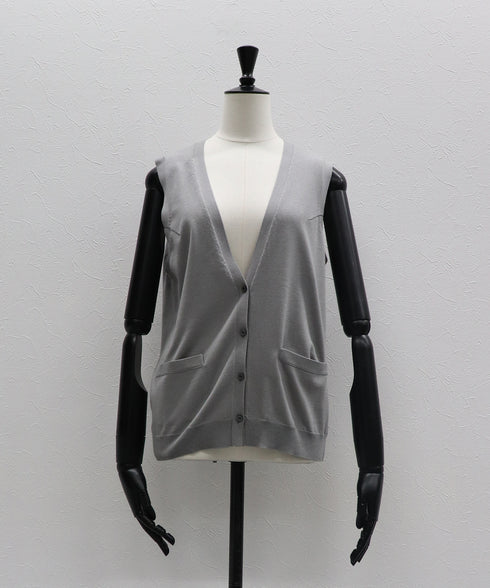 アメリカンスリーブニットジレ