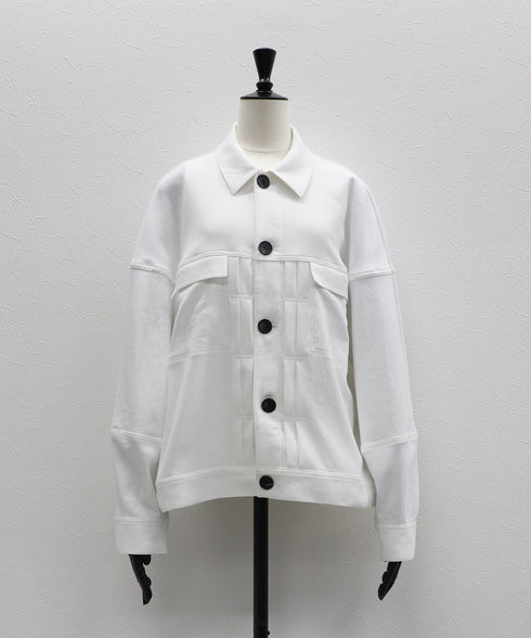 フォルムシャツジャケット(無地)