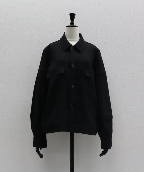 フォルムシャツジャケット(無地)