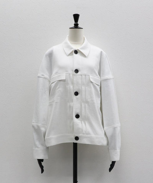 フォルムシャツジャケット(無地)