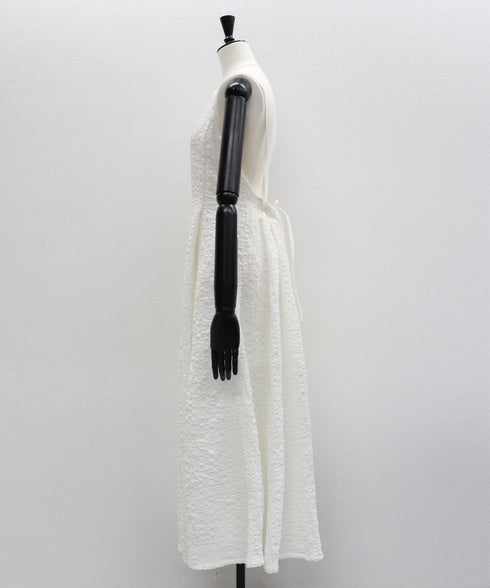 バックオープンキャミドレス