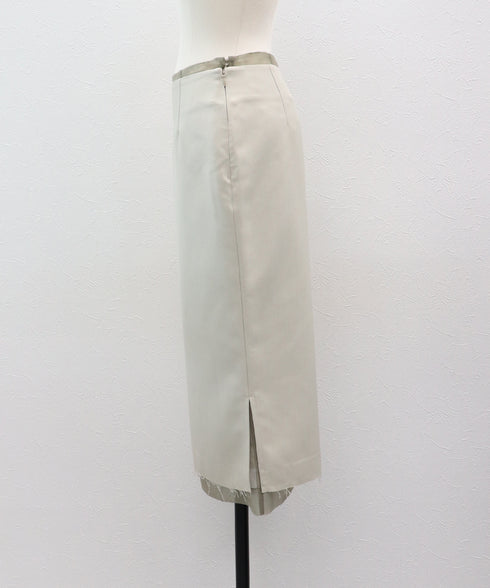 4WAYダブルレイヤードスカート