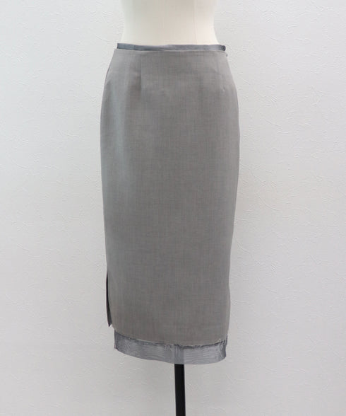 4WAYダブルレイヤードスカート