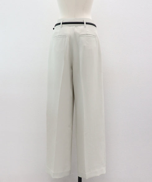 ミニマルローウエストパンツ