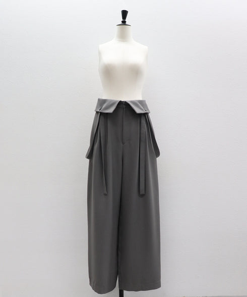 2WAYハイウエストパンツ