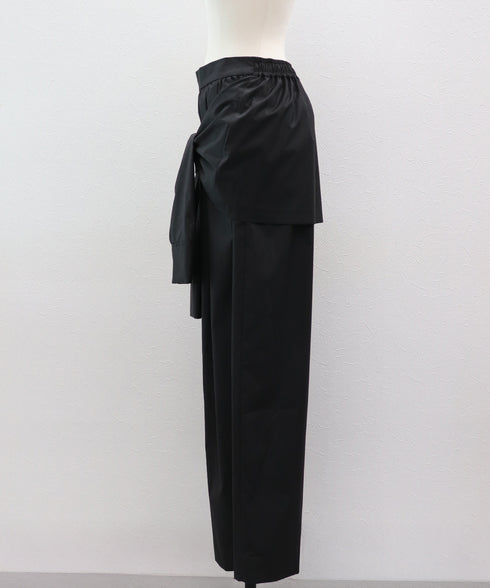 タイドフロントパンツ