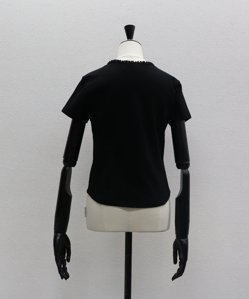 プチバブルフリルTシャツ