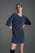 【VERSEAU BRUSHED TULLE AIR】フロッキーチュール 2WAYロングTシャツ&ブラトップセット