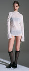 【VERSEAU DRY TULLE AIR】シアーシーム レイヤードチュールトップス