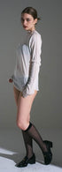 【VERSEAU DRY TULLE AIR】シアーシーム レイヤードチュールトップス