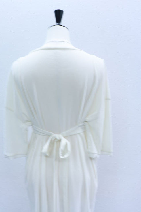 【VERSEAU BRUSHED TULLE AIR】フロッキーチュール 2WAYロングTシャツ&ブラトップセット